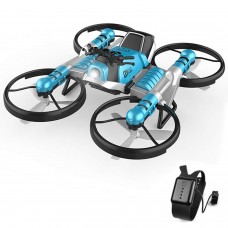 2 in 1 Deformation RC Folding Motorcycle Drone--Gravity Sensor Control Model